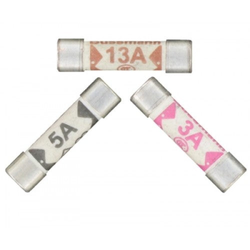 FAST PAK VALUE 6531 MIXED FUSES ( 1 X 13AMP - 1 X 5AMP - 1 X 3AMP ) 3 FUSES PER PACK. FP6531 \\\KD02384