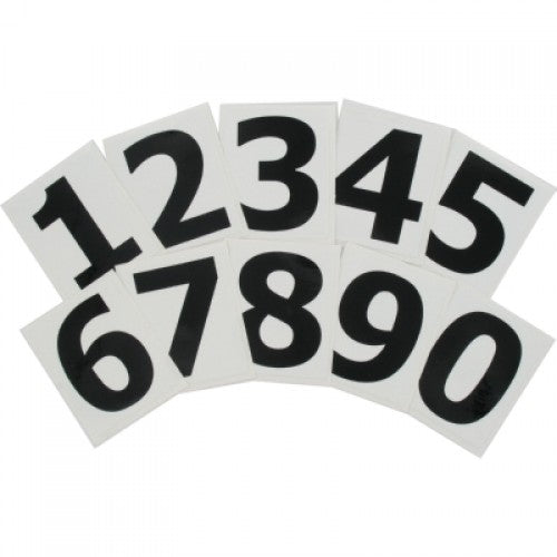 FAST PAK VALUE 6821 ADHESIVE NUMBERS(1234567890) 10PACK 55MM 10 PER PACK. FP6821 \\\KD02398