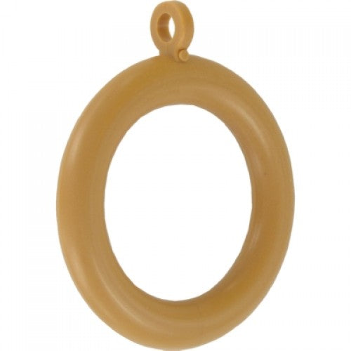 FAST PAK VALUE 6852 CURTAIN POLE RINGS 56MM NATURAL 6 PER PACK. FP6852 \\\KD02400