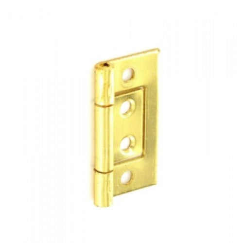 FAST PAK VALUE 7056 40MM FLUSH HINGE BRASS PLATED. FP7056 \\\KD02407