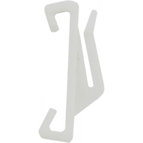 FAST PAK VALUE 8856 HARRISON SUPER WHITE CURTAIN HOOKS 12 PER PACK. FP8856 \\\KD02431