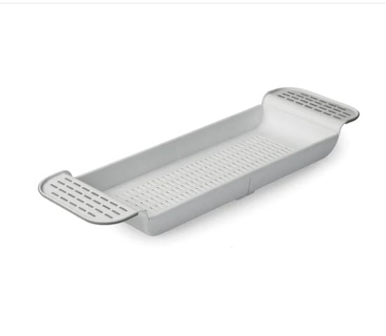 BLUE CANYON EXTENDABLE OVER BATH RACK -  WHITE. BA0222WH \\\KD02470
