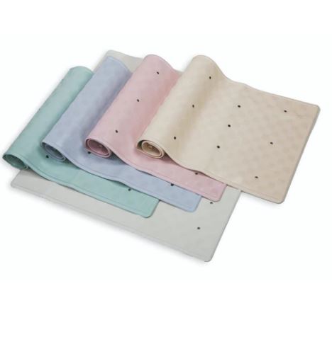 BLUE CANYON RUBBER BATH MAT EXTRA LONG - WHITE. BM305/WH \\\KD02494