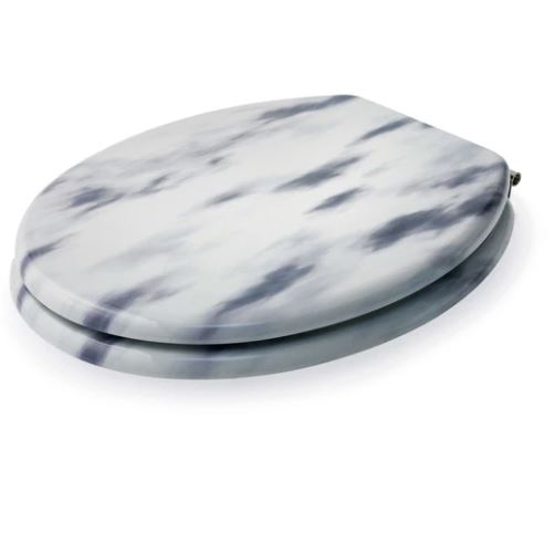 BLUE CANYON MADISON TOILET SEAT MARBLE EFFECT. TS205 \\\KD02521