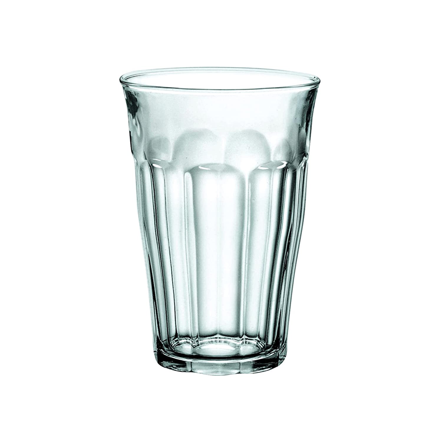 6 X DURALEX PICARDIE CLEAR HIGHBALL TUMBLER 36 CL (12 5/8 OZ) 36CL. 1029AB06C0111 \\\KD02528