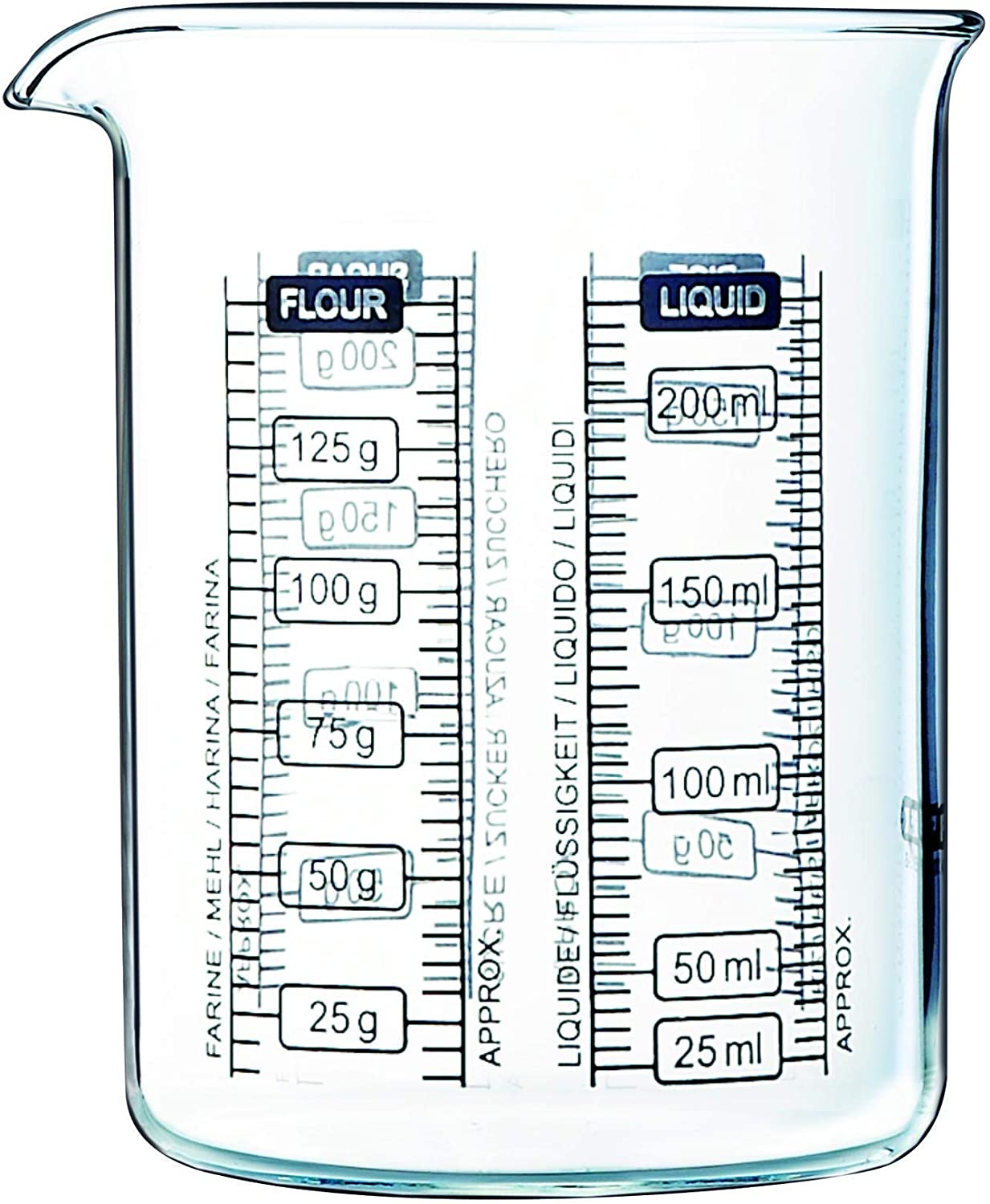 PYREX CLASSIC KITCHEN LAB MEASURE & MIX  250ML. LABBK25 \\\KD02536