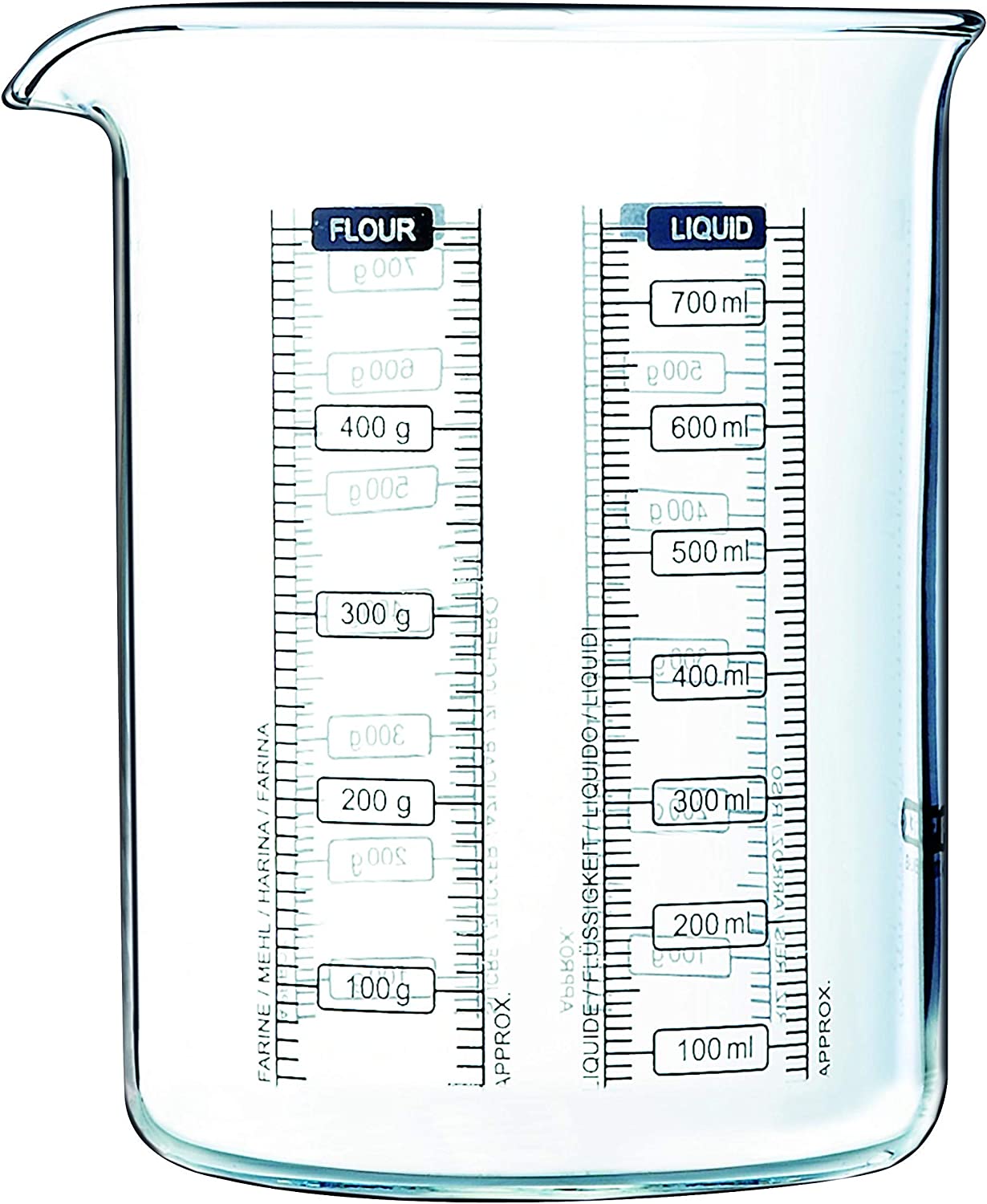 PYREX CLASSIC KITCHEN LAB MEASURE & MIX  750ML. LABBK75 \\\KD02537