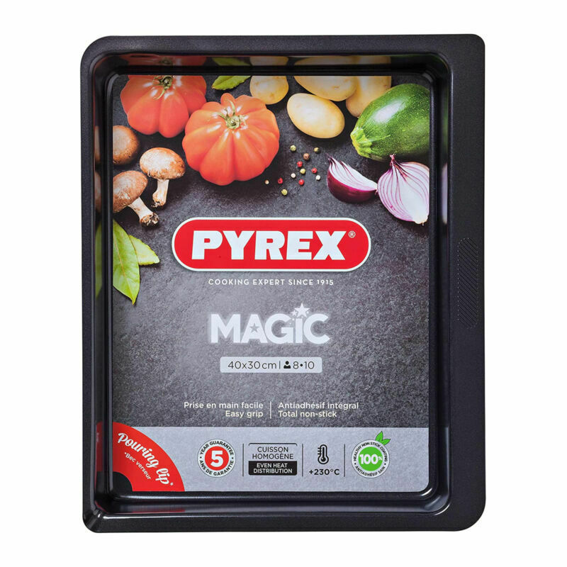 PYREX MAGIC RECTANGULAR ROASTER 40 X 31. MG40RR6 \\\KD02552
