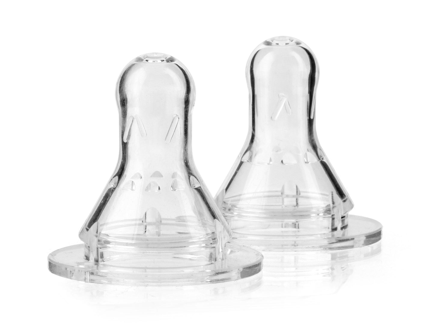 BABYPIPKIN SILICONE TEATS (STANDARD BOTTLE NECK) 2/PK. Z66048 \\\KD02580