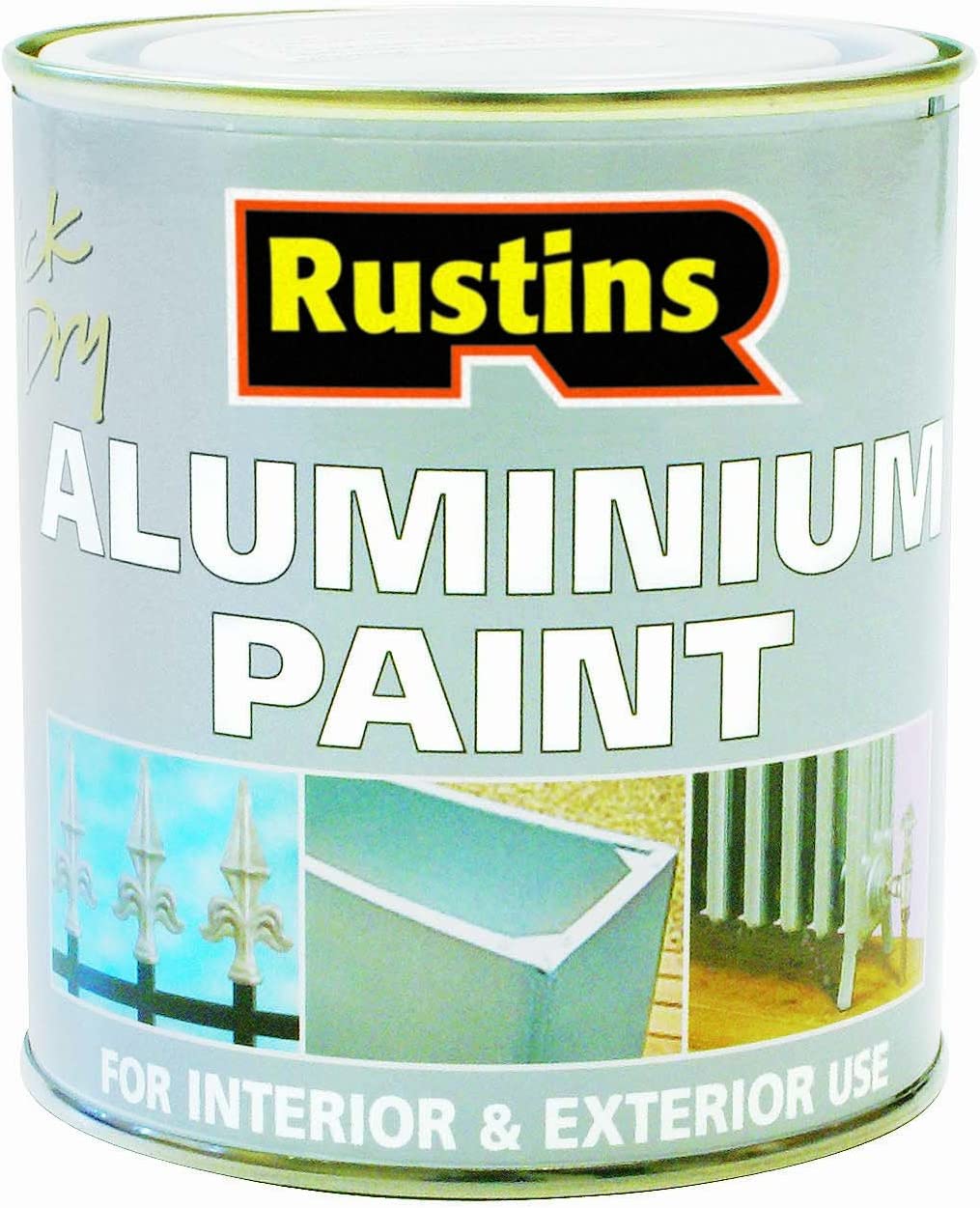 RUSTINS ALUMINIUM PAINT 250ML. ALPTW250 \\\KD02709