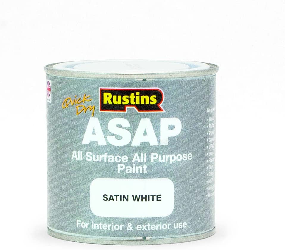 RUSTINS ASAP PAINT WHITE 250ML. ASAPWH250 \\\KD02711