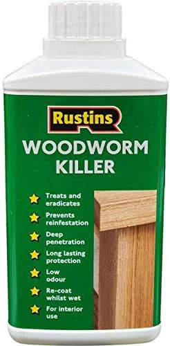 RUSTINS WOODWORM KILLER 500ML. AWWK500 \\\KD02719