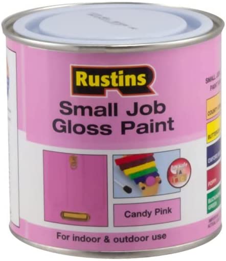 RUSTINS QUICK DRY SMALL JOB CANDY PINK 250ML. GPPIW250 \\\KD02769