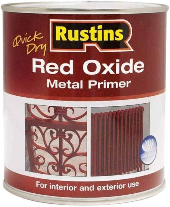 RUSTINS QUICK DRY RED OXIDE 500ML. REDOW500 \\\KD02790