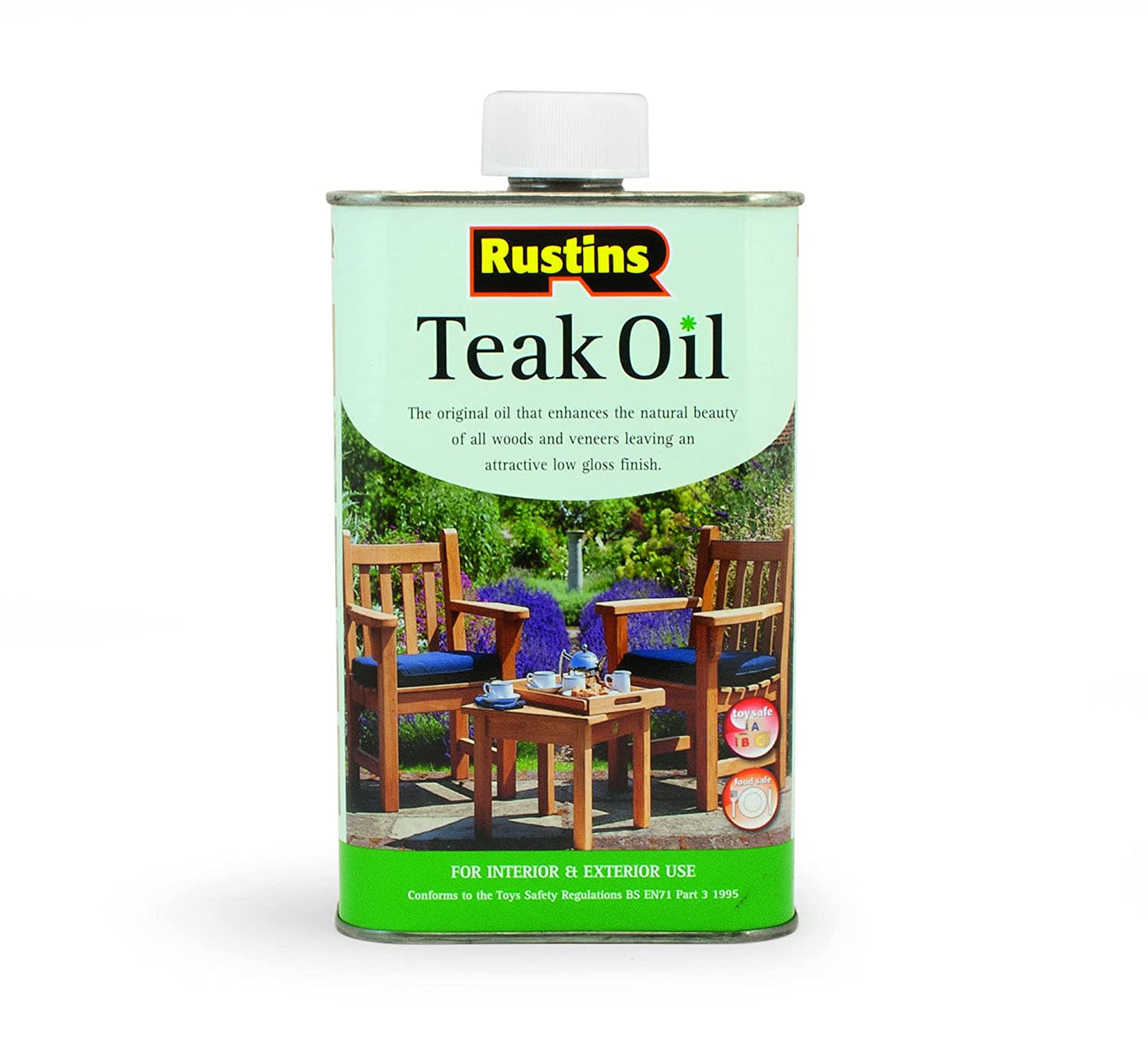 RUSTINS TEAK OIL 1 LITRE. TEAK1000 \\\KD02807