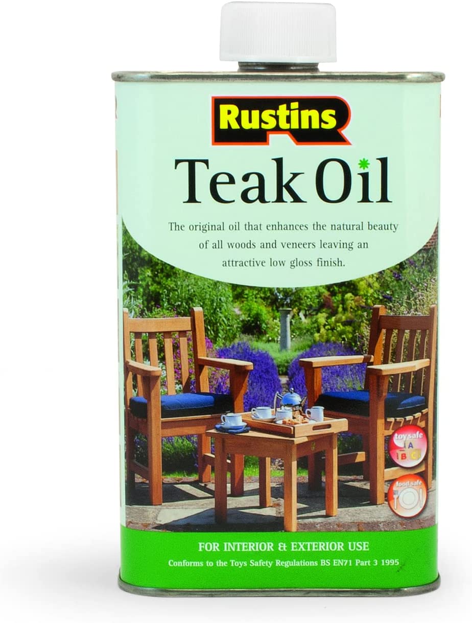 RUSTINS TEAK OIL 250ML. TEAK250 \\\KD02808