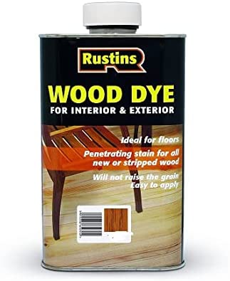 RUSTINS WOOD DYE LIGHT OAK 250ML. WDLO250 \\\KD02833