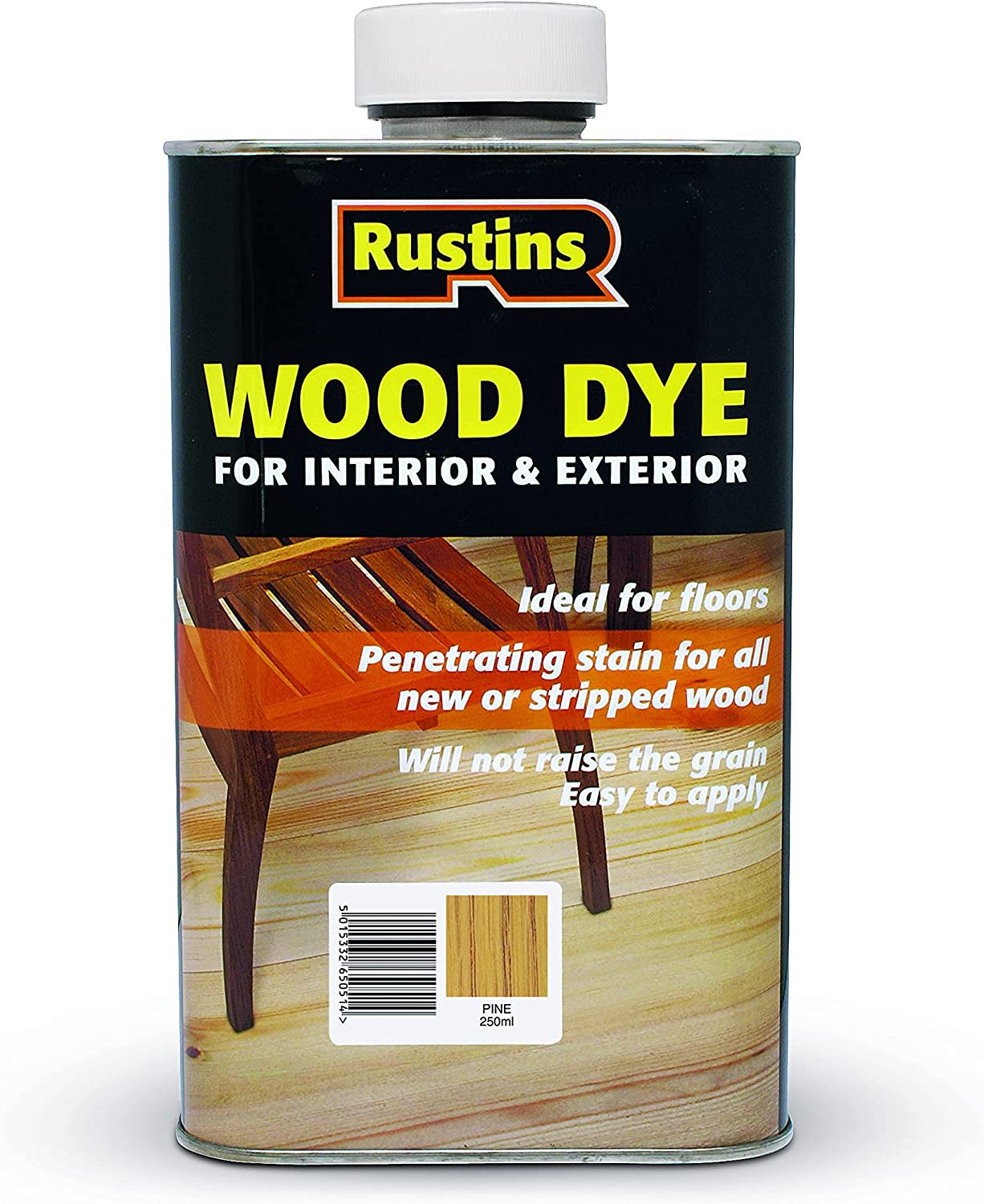 RUSTINS WOOD DYE PINE 250ML. WDPI250 \\\KD02836