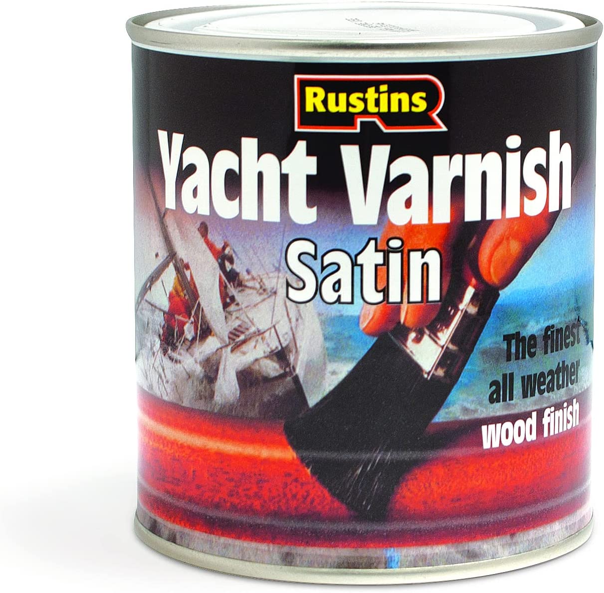 RUSTINS YACHT VARNISH SATIN 1 LITRE. YASV1000 \\\KD02849