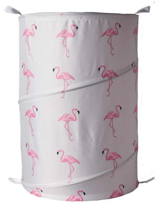 SABICHI FLAMINGO POP UP LAUNDRY HAMPER / BASKET. 201003 \\\KD02875