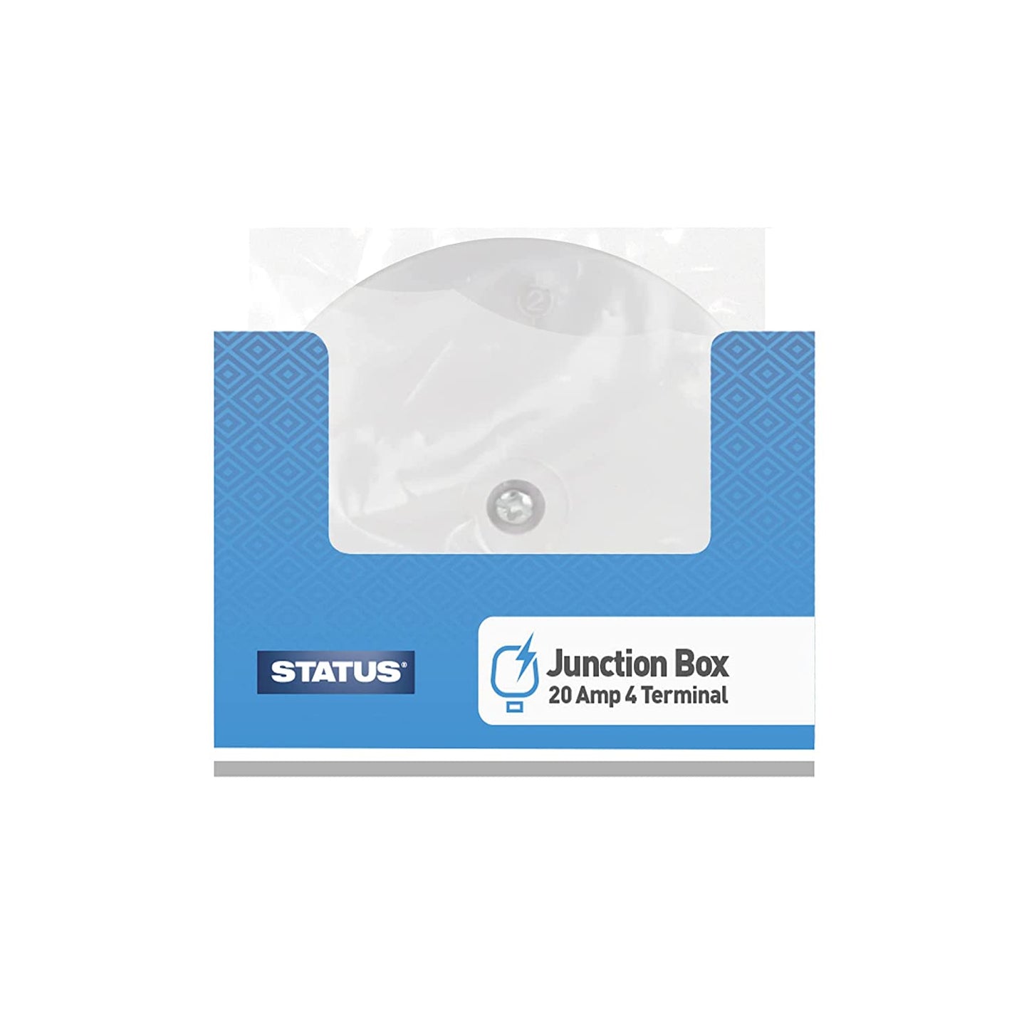 STATUS 20A JUNCTION BOX 4 TERMINAL / WAY. 20SRJBX7 \\\KD02893