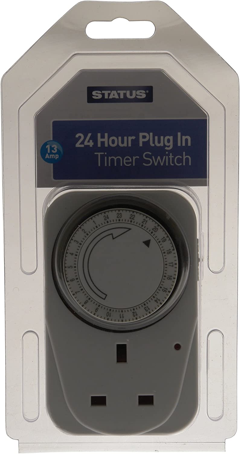 STATUS 24HR SEGMENT / MECHANICAL TIMER SWITCH 13A. 24HT12 \\\KD02894
