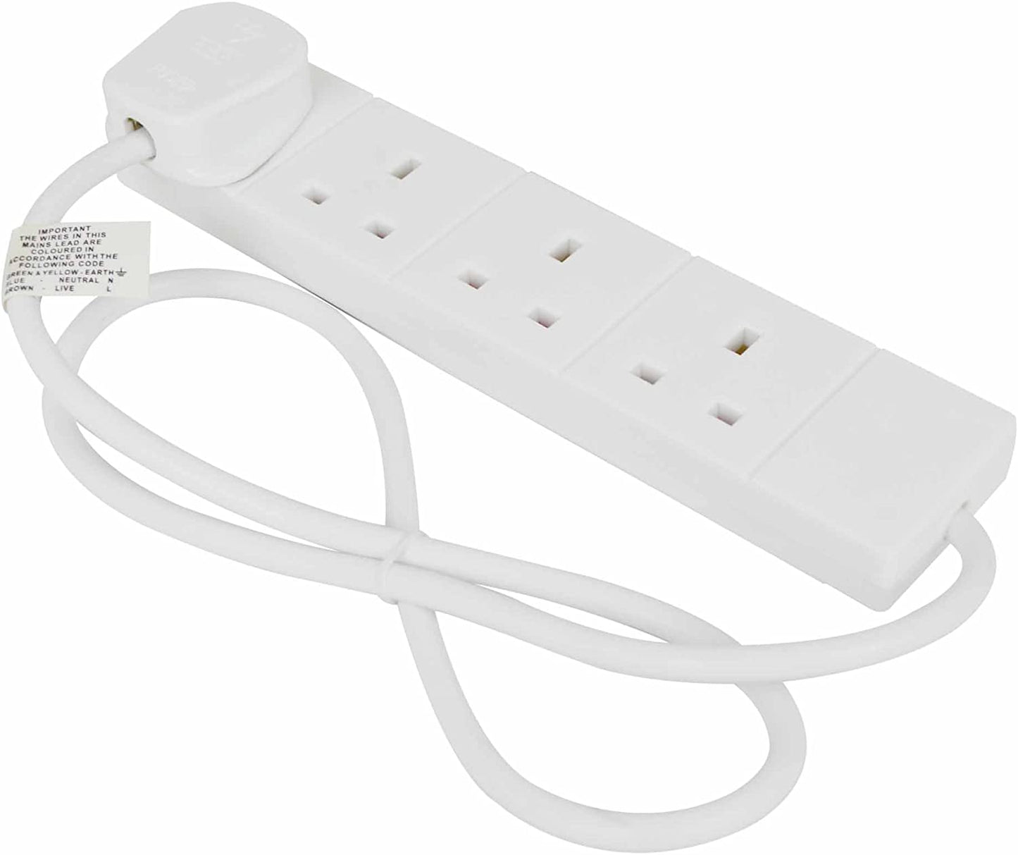 STATUS 4 GANG EXTENSION LEAD 2MÂ 13A. 4WS2M20 \\\KD02902