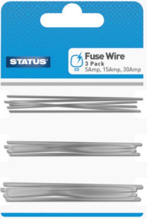 STATUS FUSE WIRE 5A 15A 30A 3/PK. SFW5A15A30AX20 \\\KD02919