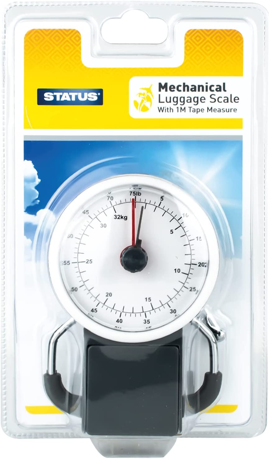 STATUS MECHANICAL LUGGAGE SCALE 32KG. SMLSCALE1PK4 \\\KD02921