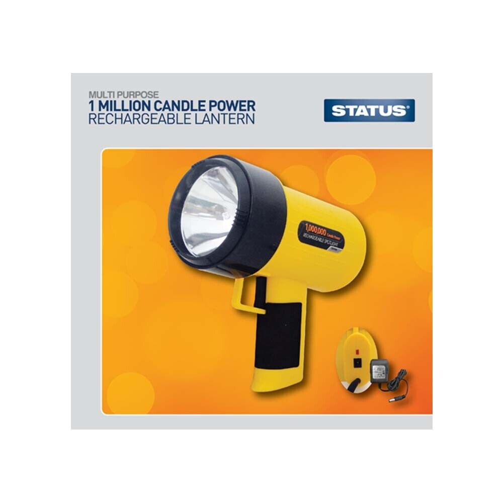 STATUS 1 MILLION CANDLE POWER RECHARGEABLE LED LANTERN TORCH. S1MILLLAN2 \\\KD02932