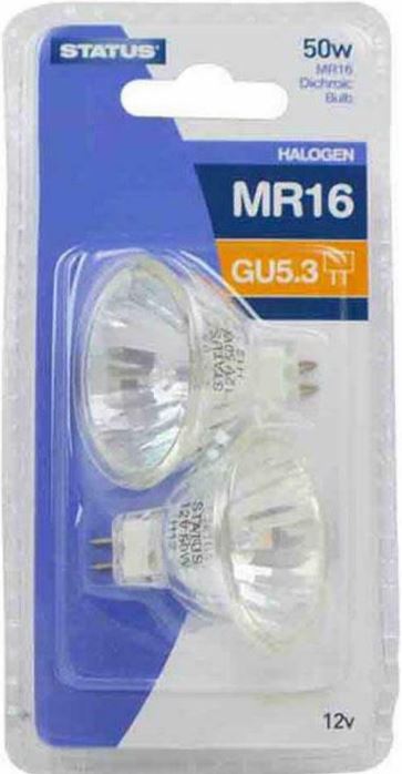 STATUS 50W MR16 GU5.3 4000HR SPOT LIGHT BULB 2/PK. MR1650SHD212 \\\KD02967