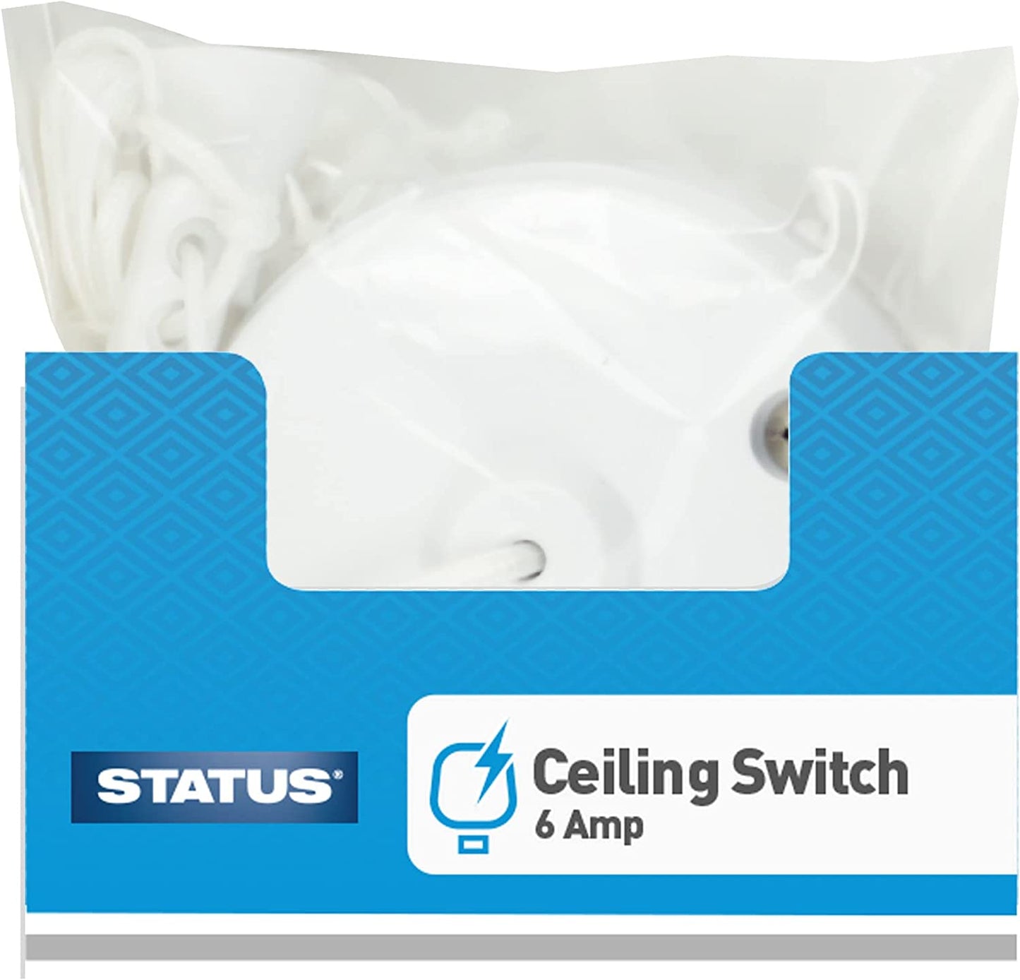 STATUS 6A 2 WAY CEILING SWITCH. SCS6A2WPB5 \\\KD02970
