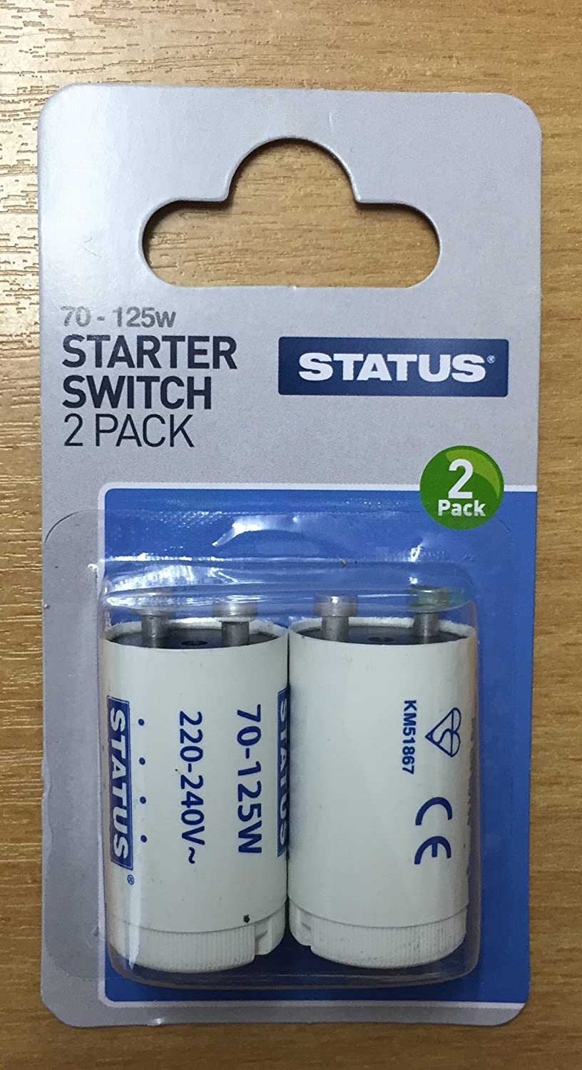 STATUS FSU FLUORESCENT STARTER 70-125W 2/PK. S70-125WSSB26 \\\KD02971