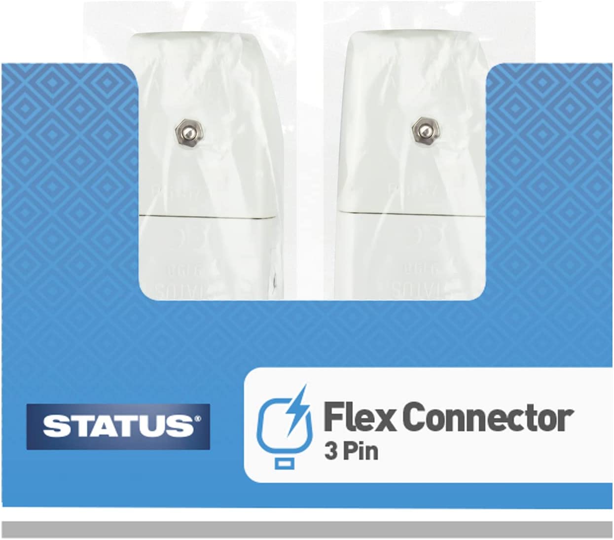STATUS 3 PIN MALE AND FEMALE FLEX CONNECTOR. SFC3PIN \\\KD02987