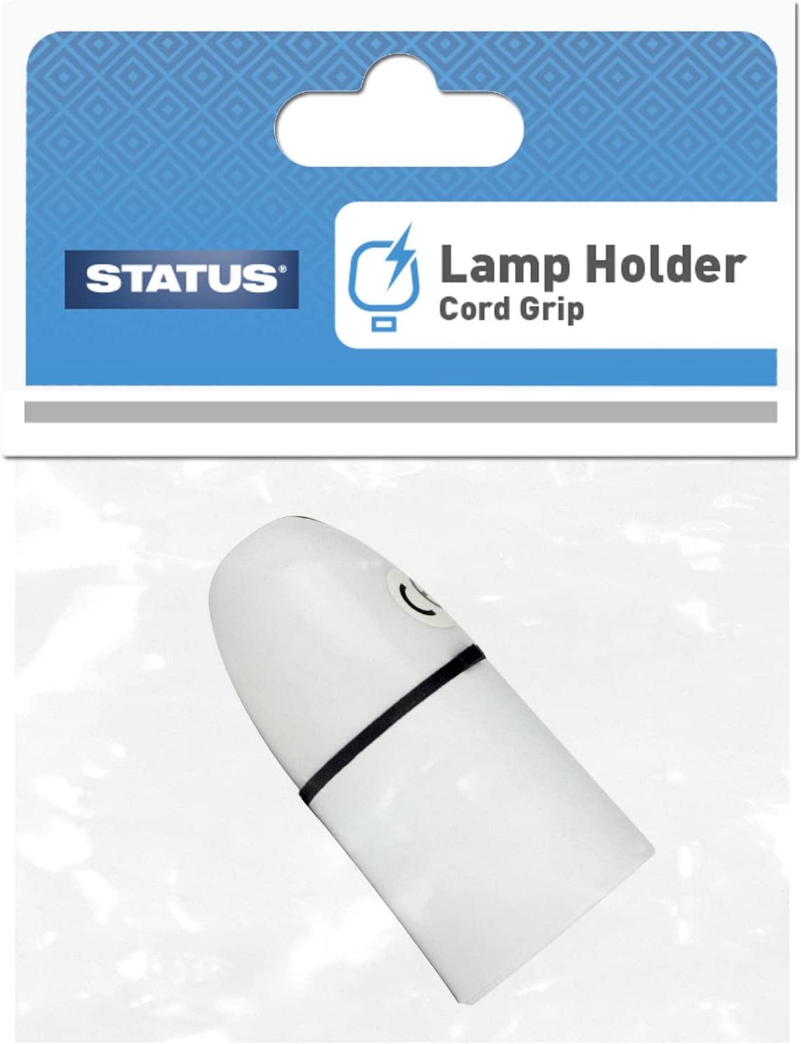 STATUS BAYONET BC B22 PENDANT LAMP HOLDER WITH CORD GRIP. SLHCGPB6 \\\KD02991