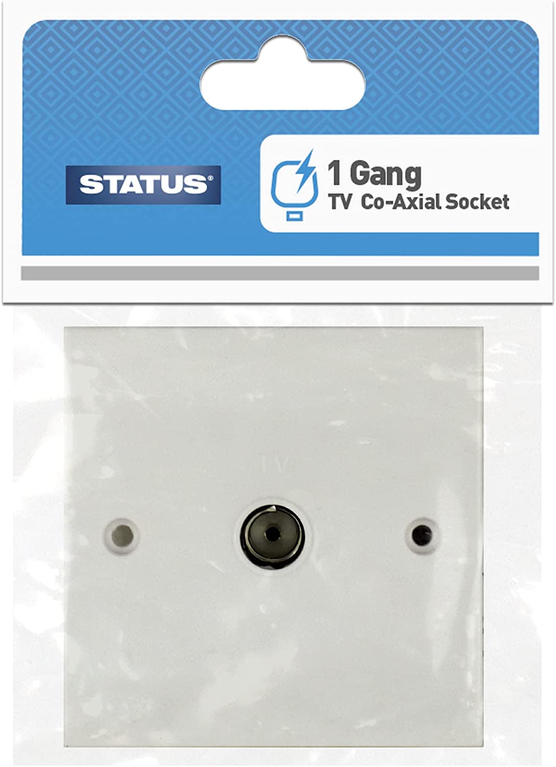 STATUS SINGLE CO-AXIAL TV AERIAL SOCKET. STVSOCX4 \\\KD03009