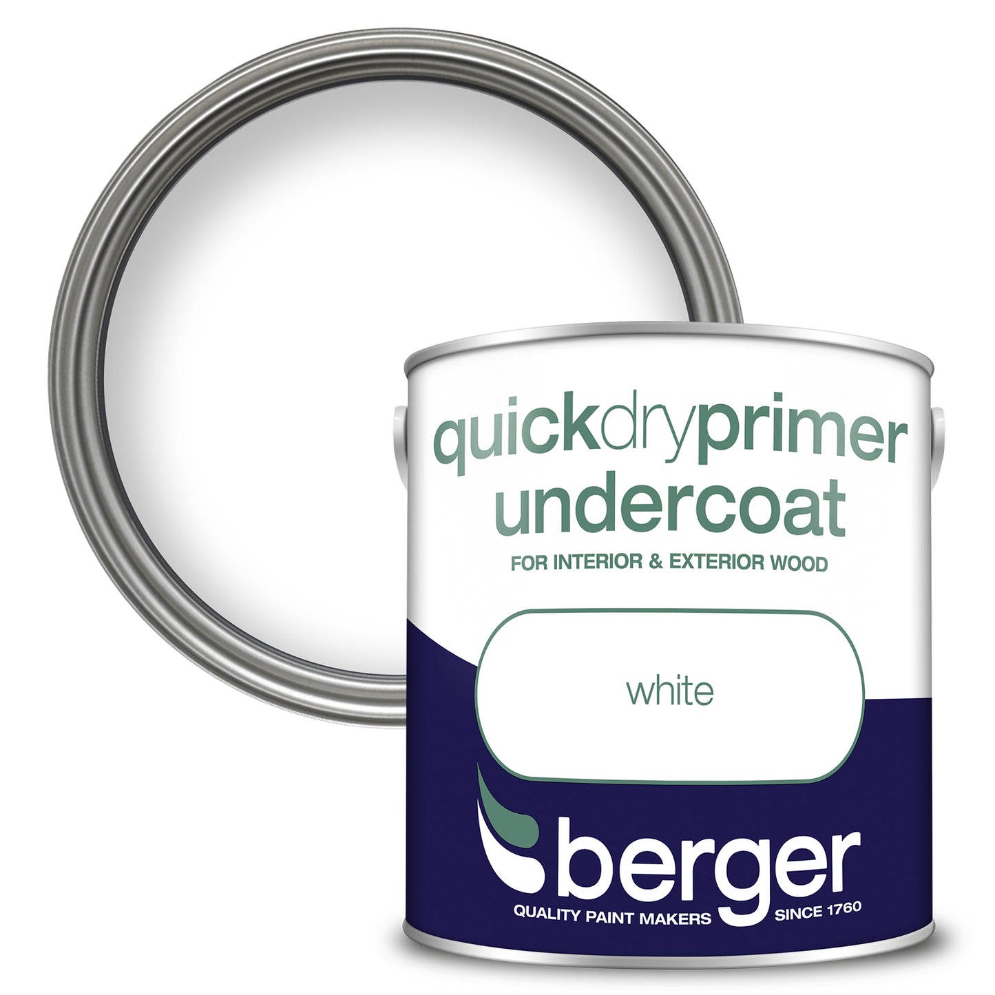BERGER QUICK DRY PRIMER WHITE 2.5L. 5020416 \\\KD03071