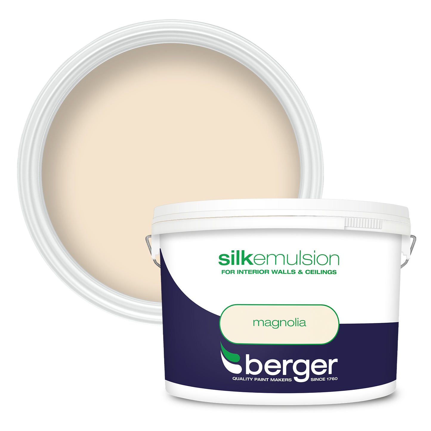BERGER SILK EMULSION MAGNOLIA 10L. 5020441 \\\KD03073