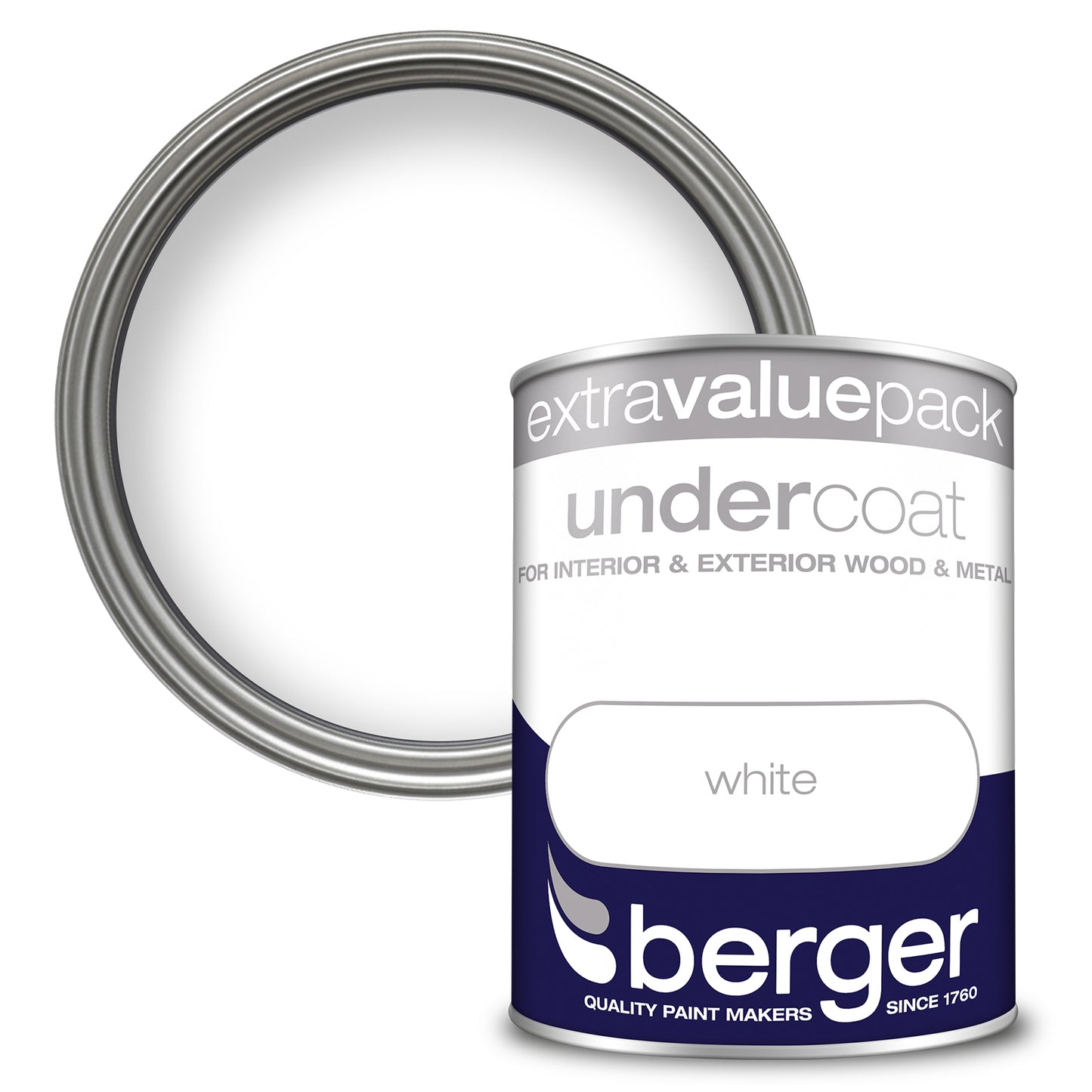 BERGER UNDERCOAT WHITE 1.25L. 5026296 \\\KD03084