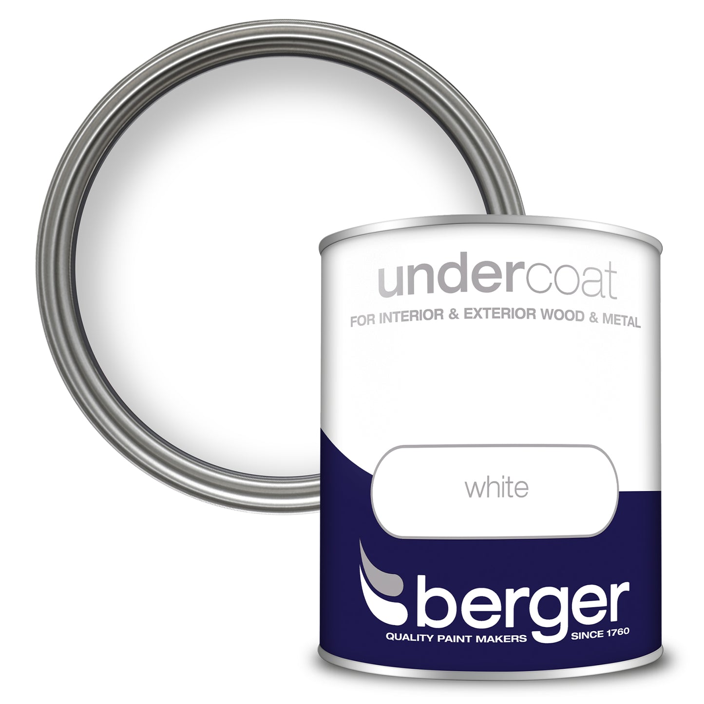 BERGER UNDERCOAT WHITE 750ML. 5089640 \\\KD03099