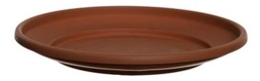 WHITEFURZE  VENETIAN PLANT POT SAUCER 27CM. G020865 \\\KD03107