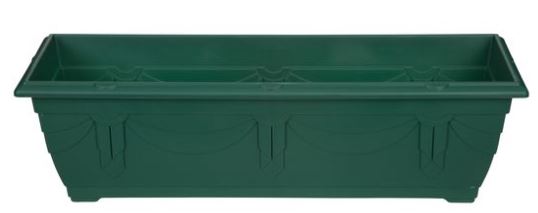 WHITEFURZE VENETIAN WINDOW BOX / PLANTER 60CM - FOREST GREEN. G020241 \\\KD03132
