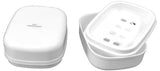 PLASTIC ATLANTIC SOAP CASE WHITE. V1760 \\\KD03165