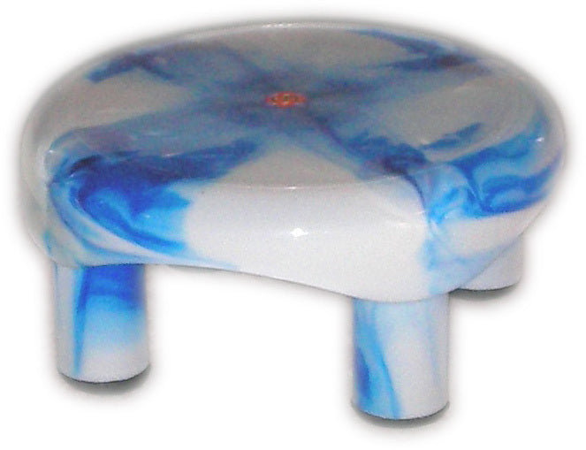 PLASTIC ROUND STOOL DOUBLE COLOURS. V2305D \\\KD03175