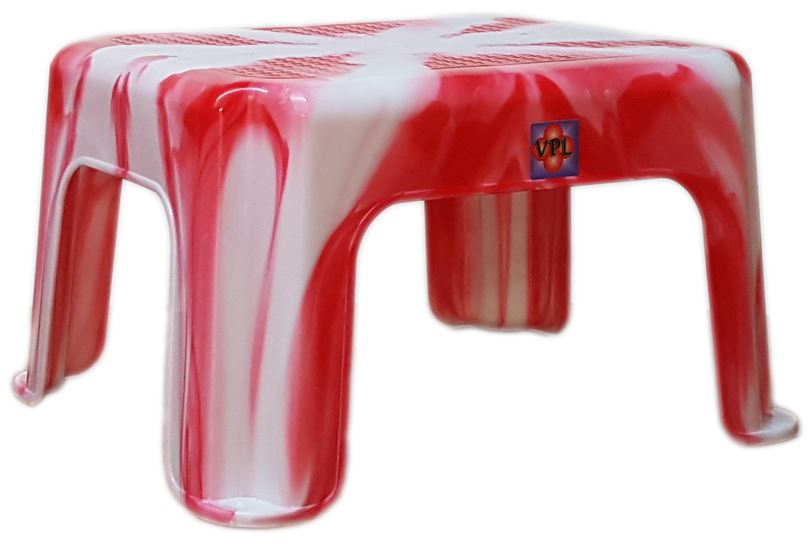 PLASTIC SML STEP STOOL DOUBLE COLOUR. V2308DC \\\KD03178