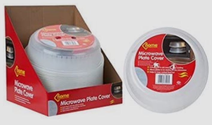 PLASTIC MICROWAVE PLATE COVER 10. V4204 \\\KD03202