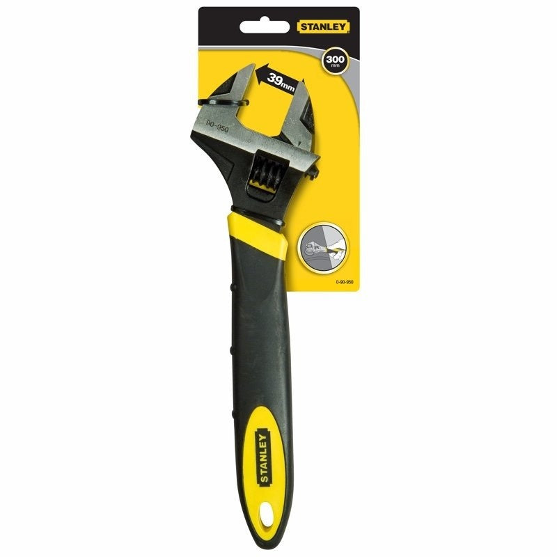 STANLEY MAXSTEEL ADJUSTABLE WRENCH 39MM 300MM / 12. 0-90-950 \\\KD03232