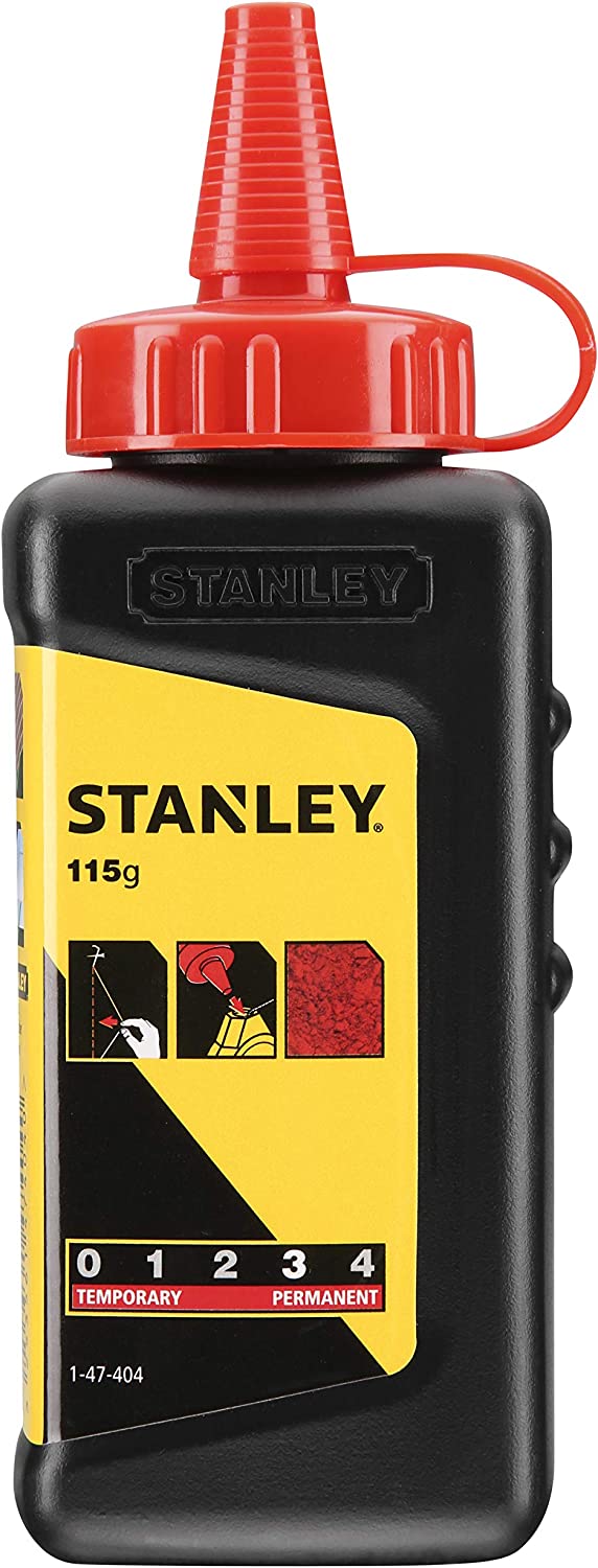 STANLEY RED CHALK REFILL 115G. 1-47-404 \\\KD03239