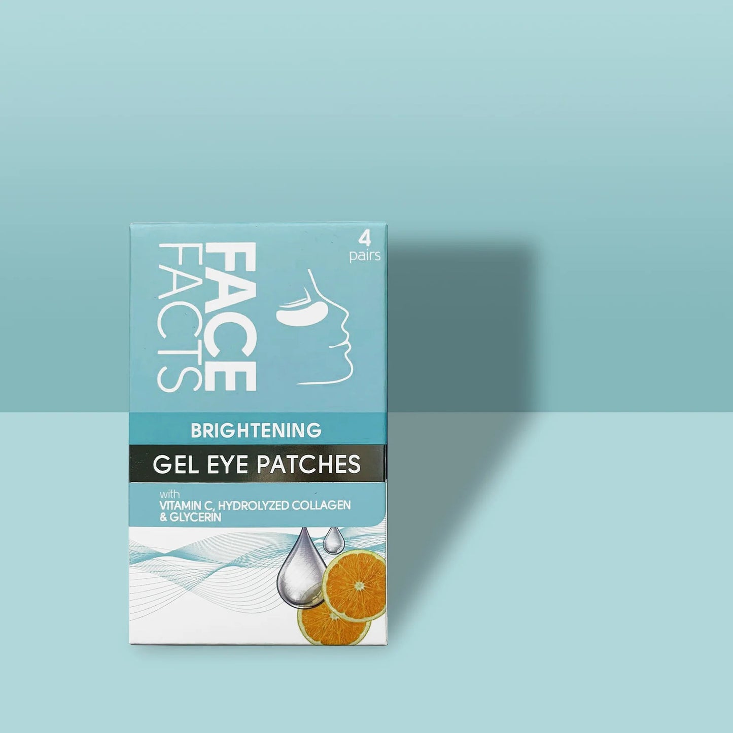 FACE FACTS GEL EYE PATCHES - BRIGHTENING 4/PK. 14436-150 \\\KD03268