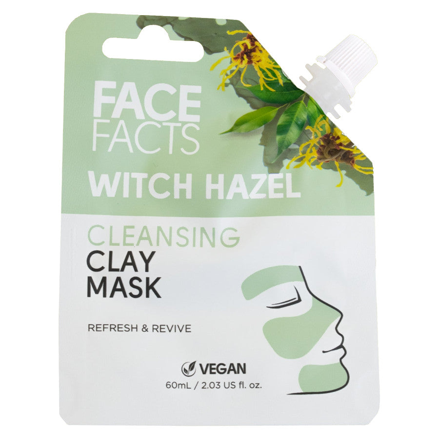 FACE FACTS WITCH HAZEL CLEANSING CLAY MASK 60ML. 27566-150 \\\KD03284